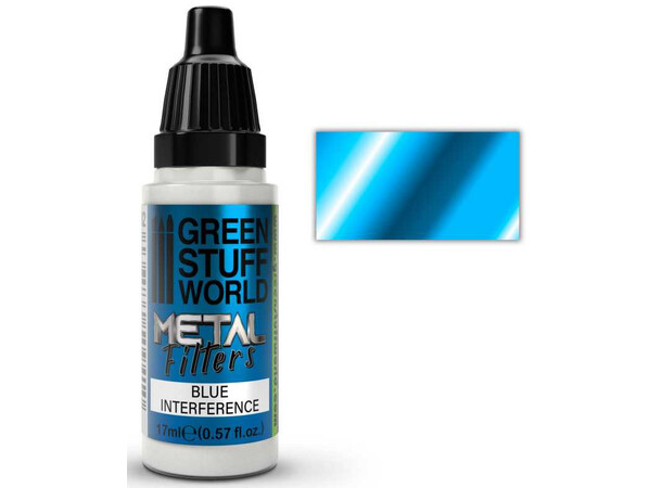 GSW Metal Filters Blue Interference Green Stuff World Chameleon Paints 17 ml 