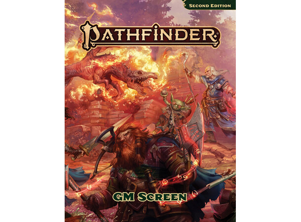 Pathfinder RPG Core GM Screen Second Edition 