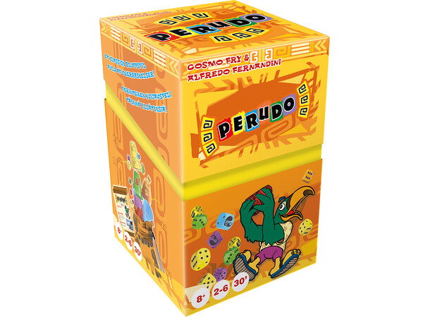 Perudo Brætspil - Dansk udgave (Liars Dice, Bluff, Dudo, Raffle) 
