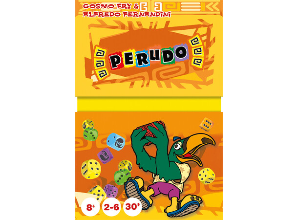 Perudo Brætspil - Dansk udgave (Liars Dice, Bluff, Dudo, Raffle) 