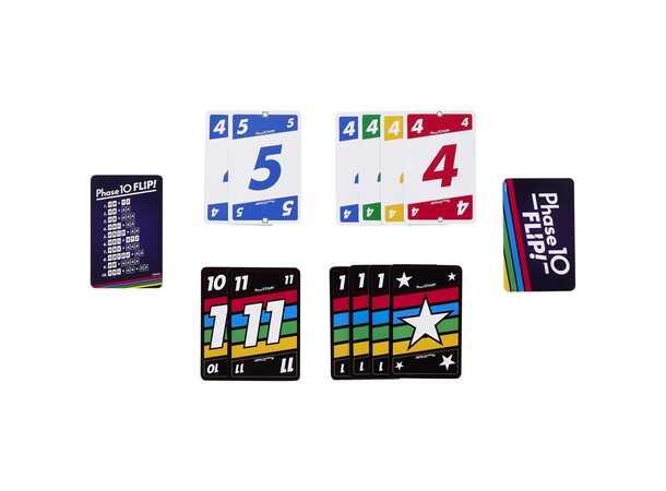 Phase 10 Flip Kortspil 