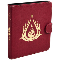 RPG Spell Codex Portfolio Blood Red Dragon Shield Roleplay