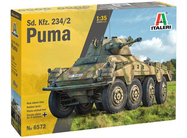 Sd.Kfz. 234/2 Puma Italeri 1:35 byggesæt 