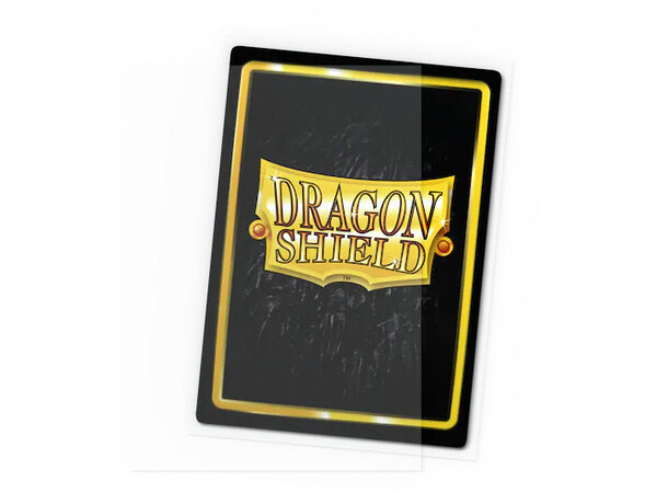Sleeves Clear x100 - 63x88 m/æske Dragon Shield kortbeskyttelse m/ deckbox 