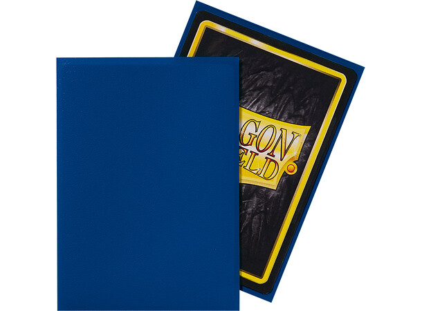 Sleeves Mat Blå x100 66x91 Dragon Shield 