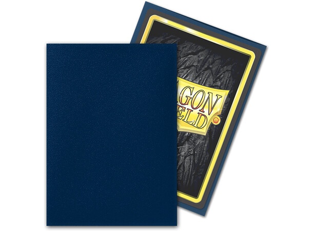 Sleeves Mat Midnight Blue x100 66x91 Dragon Shield 