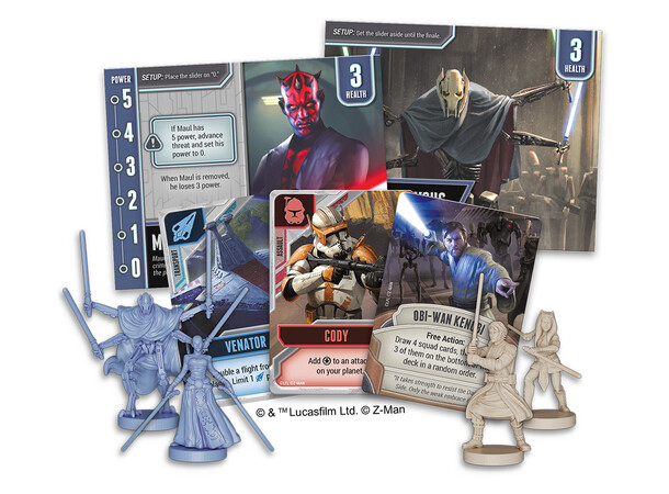 Star Wars The Clone Wars Brætspil A Pandemic System Board Game 