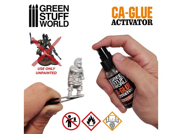 Super Glue Activator Hærder superlim på få sekunder! 