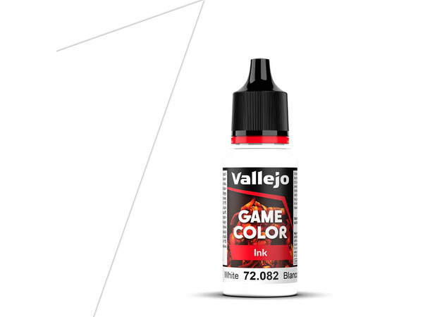 Vallejo Game Color White 18 ml - Ink 