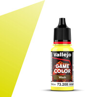 Vallejo Game Color Yellow Wash 18 ml - Wash
