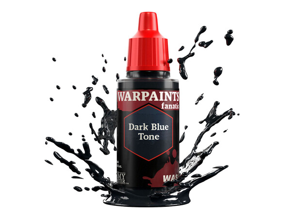 Warpaints Fanatic Dark Blue Army Painter Wash 