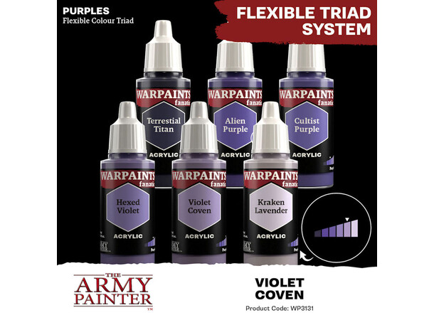 Warpaints Fanatic Violet Coven Army Painter 