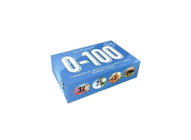 0-100 Mini Blå - SVENSK 