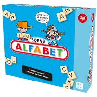 Børnealfabet Brætspil Dansk udgave