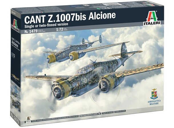 CANT Z.1007bis Alcione Italeri 1:72 Byggesæt 