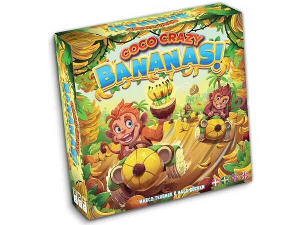 Coco Crazy Bananas Brætspil Dansk udgave 