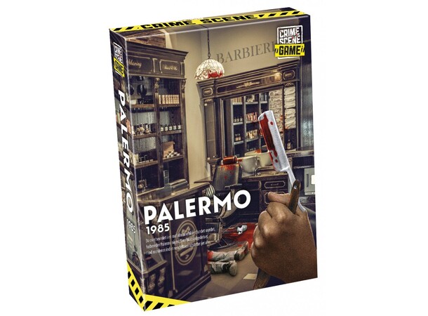 Crime Scene Palermo 1985  Brætspil Dansk udgave 