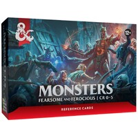 D&D Monsters Fearsome & Ferocious Dungeons & Dragons Reference Cards
