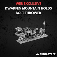 Dwarven Mountain Holds Bolt Thrower Warhammer The Old World