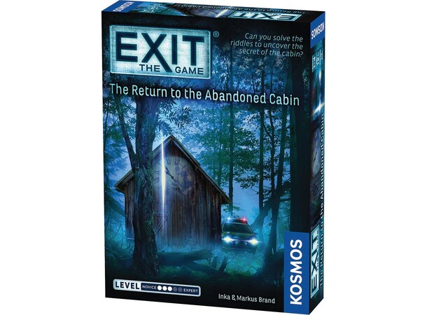 EXIT Return Abandoned Cabin Brætspil 