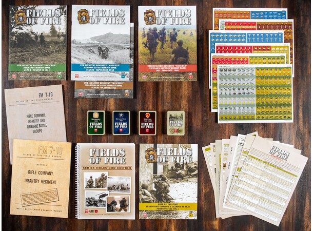 Fields of Fire Brætspil Deluxe Edition 