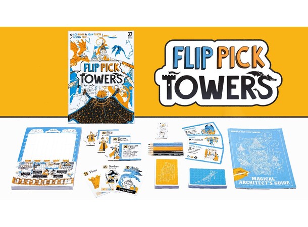Flip Pick Towers Brætspil 