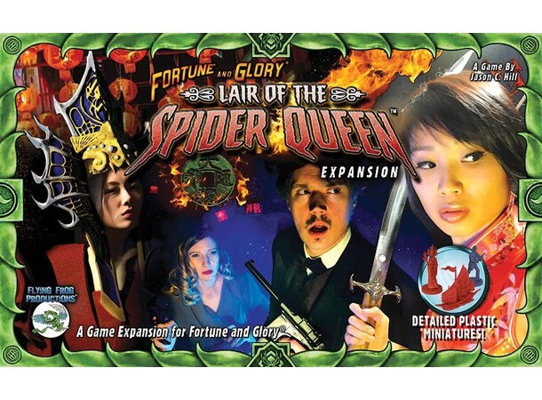 Fortune & Glory Lair of Spider Queen Exp Ekspansion til Fortune & Glory 