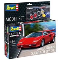 Lamborghini Countach LP500S Startersæt Revell 1:24 byggesæt