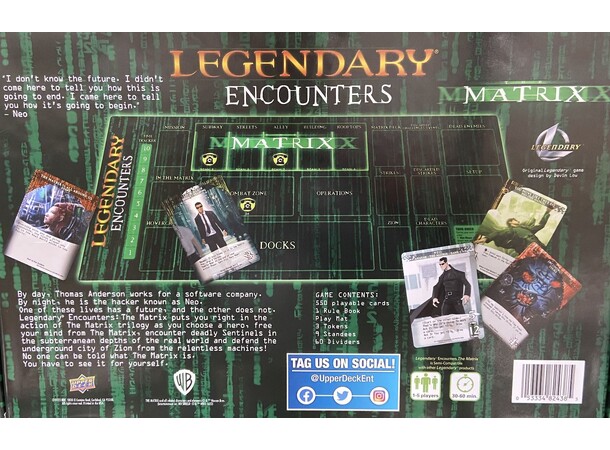 Legendary Encounters Matrix Brætspil 
