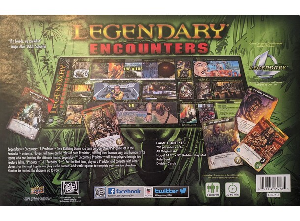 Legendary Encounters Predator Kortspil 