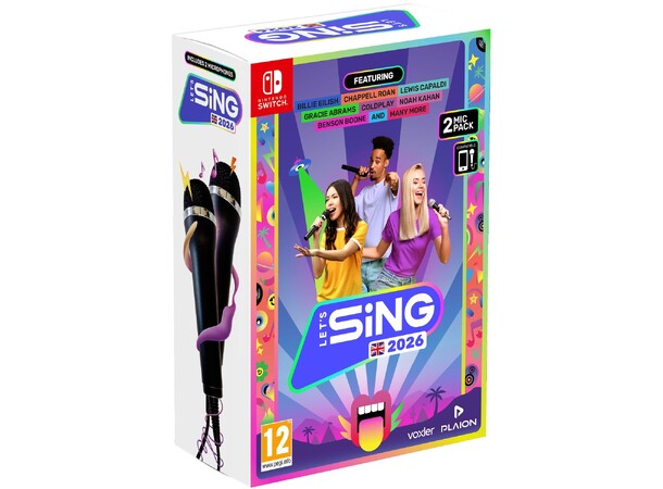 Let's Sing 2026 2 Mic Edition Switch 