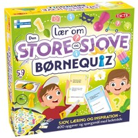 Lær om Store og Sjove Børnequiz Brætspil Dansk udgave