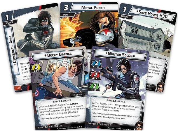 Marvel Champions TCG Winter Soldier Exp Ekspansion til Marvel Champions 