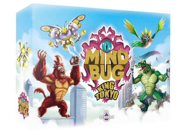 Mindbug x King of Tokyo Kortspil 