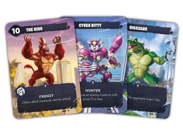 Mindbug x King of Tokyo Kortspil 