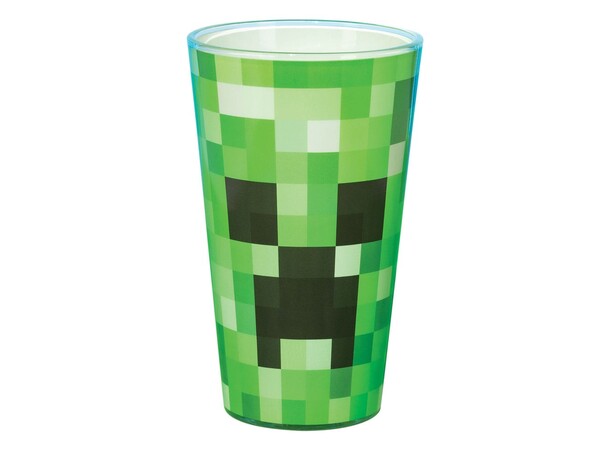 Minecraft Drikkeglas Creeper 0,4 liter 