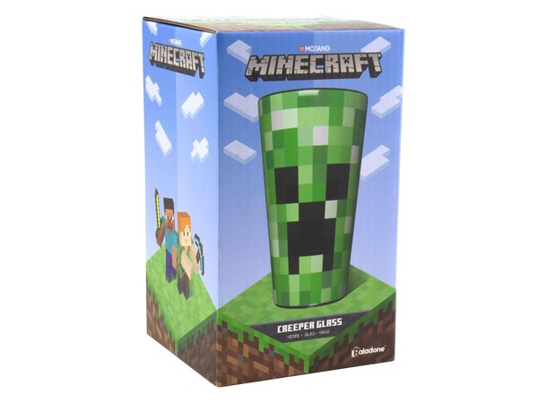 Minecraft Drikkeglas Creeper 0,4 liter 