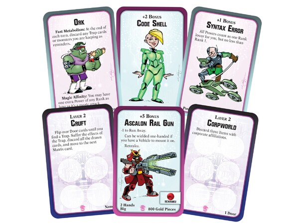 Munchkin Shadowrun Hack the Future Exp Ekspansion til Munchkin Shadowrun 