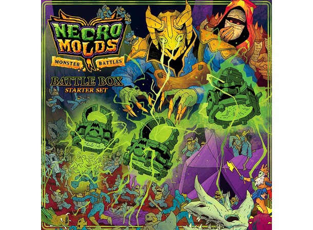 Necromolds Monster Battles Starter Box Necromolds Battle Box Starter Set 