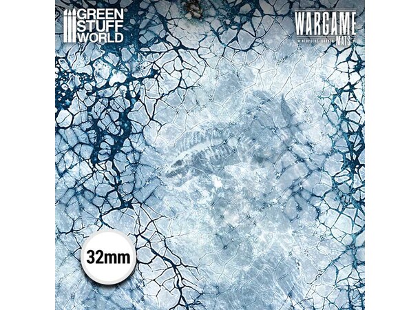 Neopren Mat 4x4 Blizzard Hollows Green Stuff World - 120 x 120 cm 