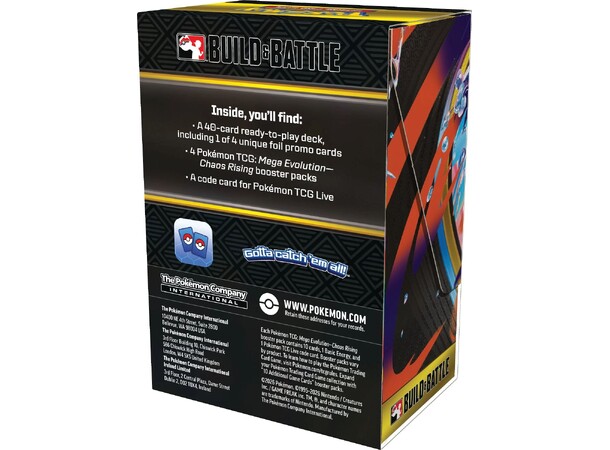 Pokemon Chaos Rising Build & Battle Prerelease Kit 