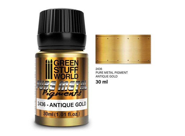 Pure Metal Pigment Antique Gold - 30 ml Green Stuff World 