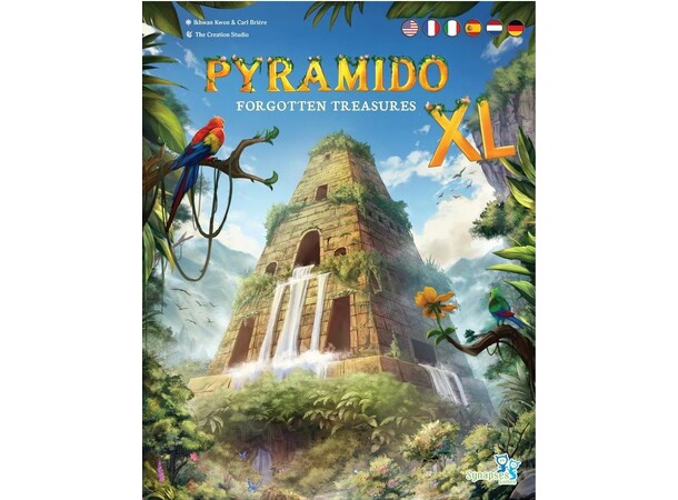 Pyramido Forgotten Treasures XL Brætspil 
