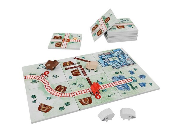 Railroad Tiles Countryside Expansion Ekspansion til Railroad Tiles 