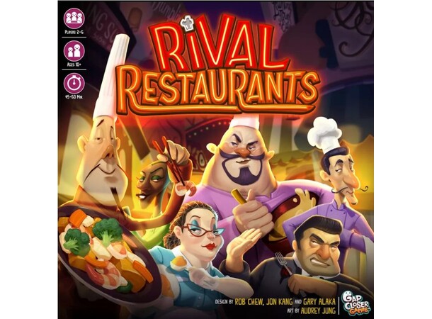 Rival Restaurants Brætspil 