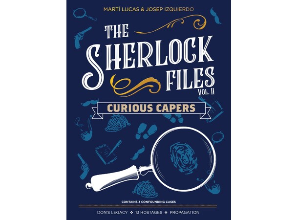 Sherlock Files Curious Capers Kortspil 