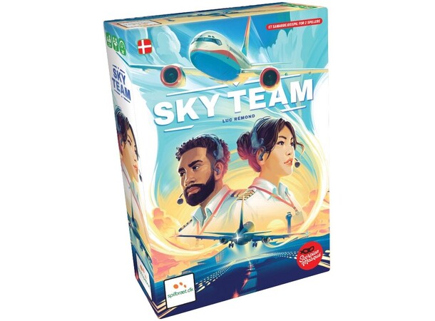 Sky Team Brætspil Dansk udgave 