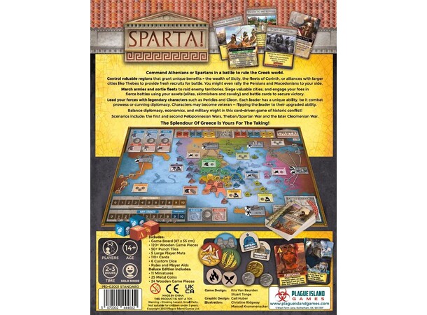 Sparta Brætspil Deluxe Edition 