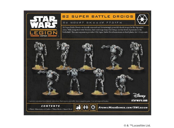 Star Wars Legion B2 Super Battle Droids 