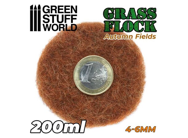 Static Grass Autumn Fields 4-6 mm 200 ml Green Stuff World 